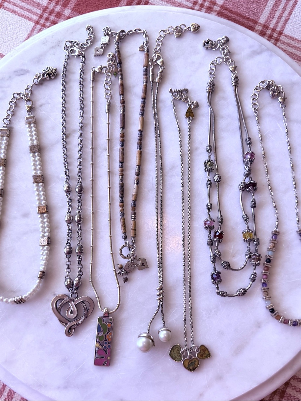 Brighton Vintage Retired 8-Necklace Bundle